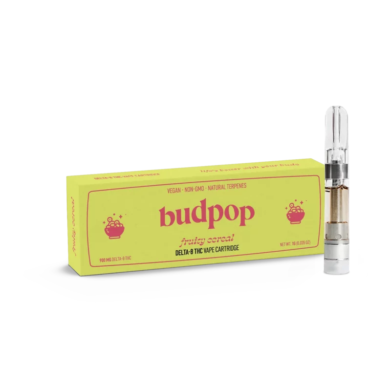 Fruity Cereal Delta-8 Vape Carts | BudPop