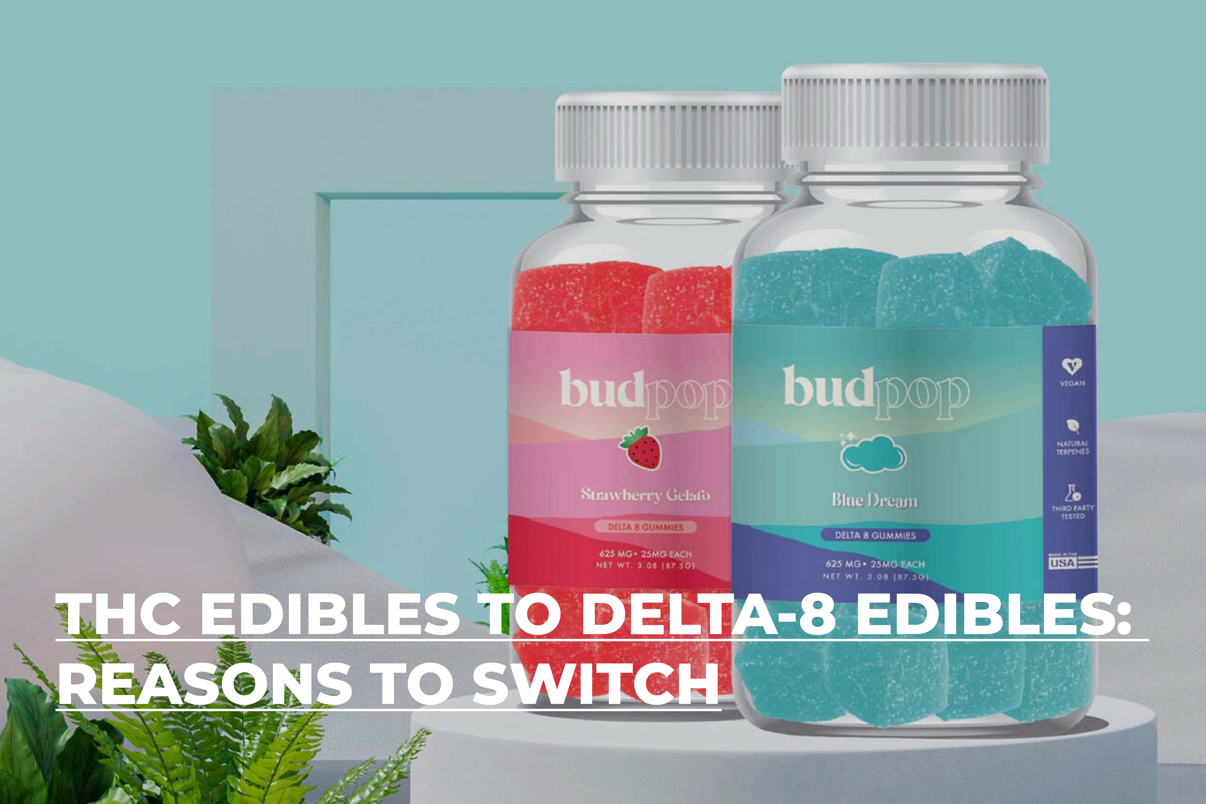 THC Edibles to Delta 8 Edibles: Reasons to Switch | BudPop