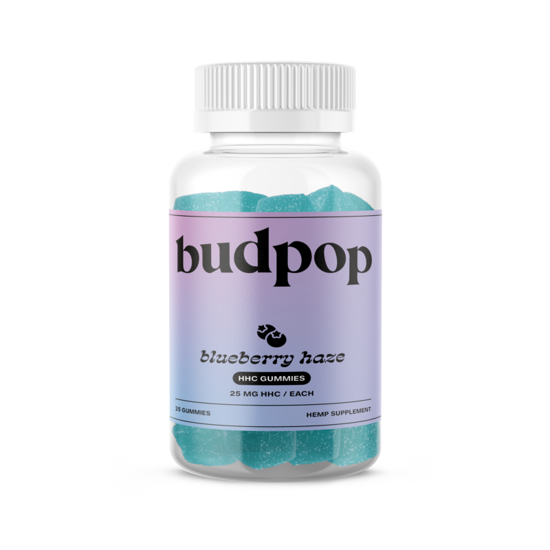 Blueberry Haze HHC Gummies | BudPop