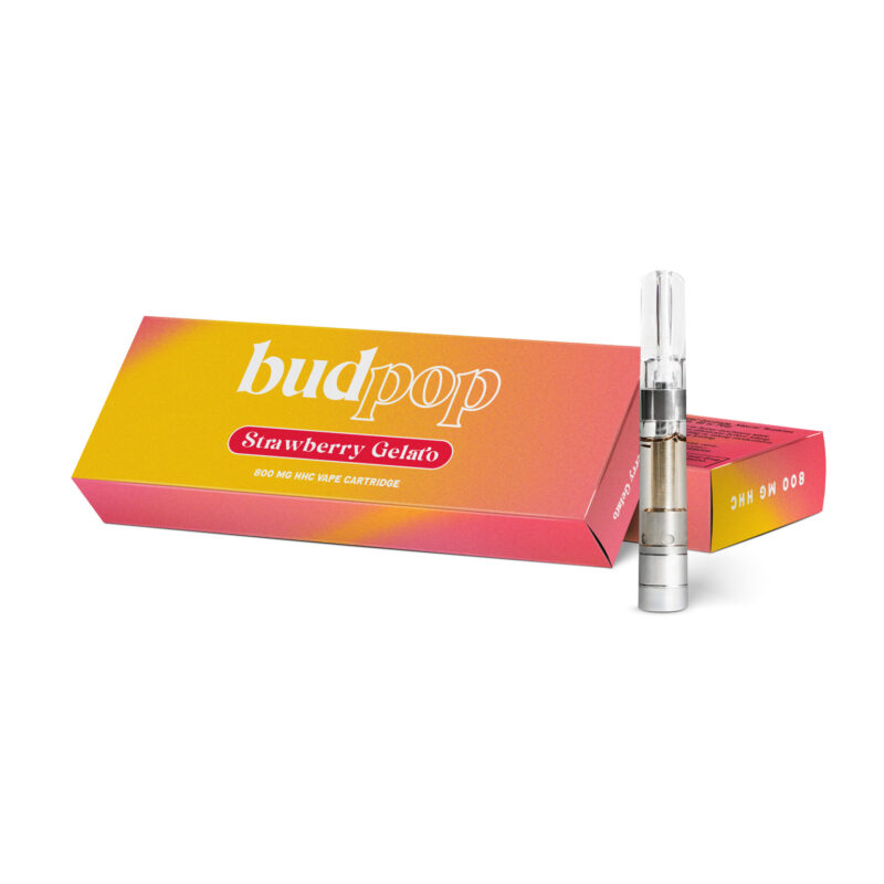 HHC Vape Cartridges Strawberry Gelato | BudPop