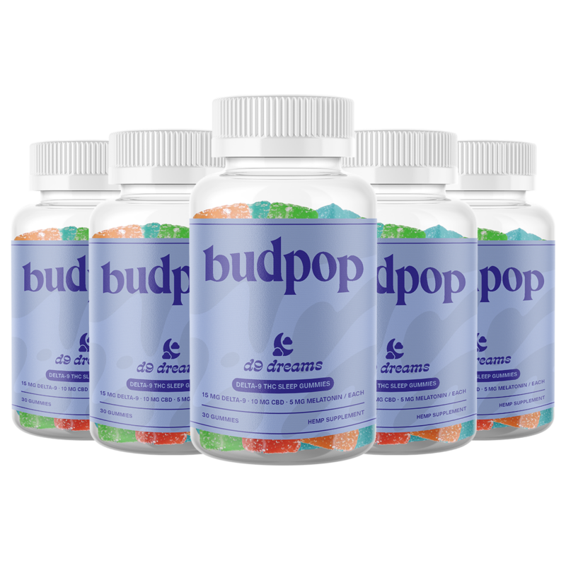 Delta-9 + CBN Sleep Gummies | BudPop