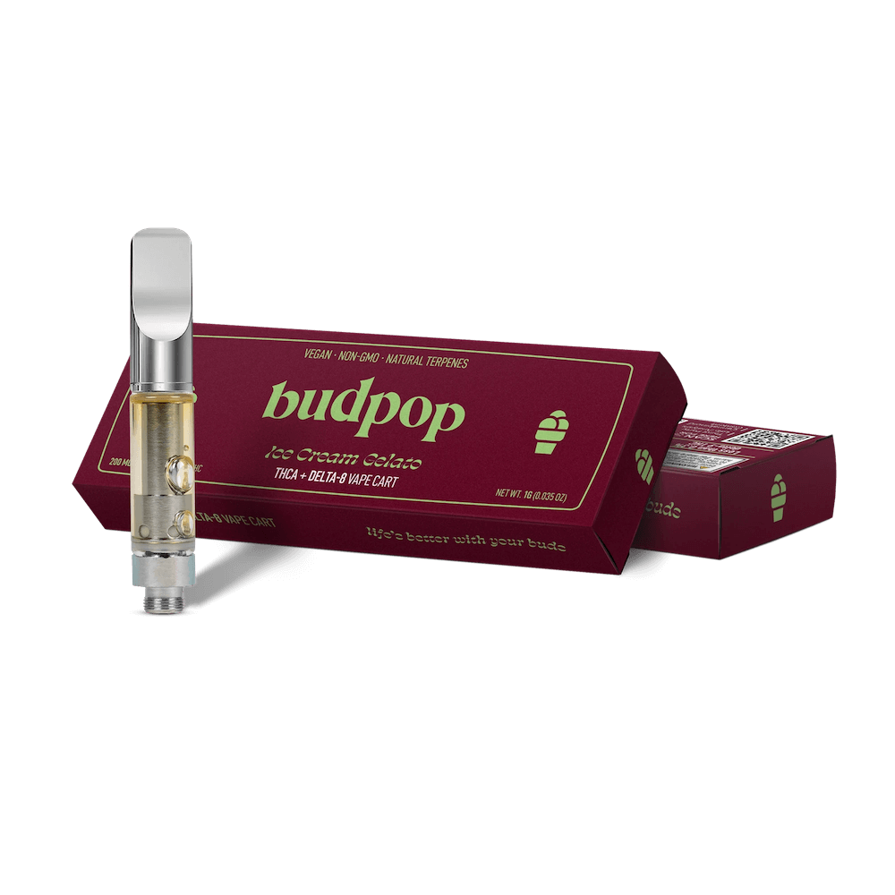 Ice Cream Gelato Vape Cartridge - THCa & Delta 8 Ice Cream Gelato Vape Cartridge - THCa & Delta 8