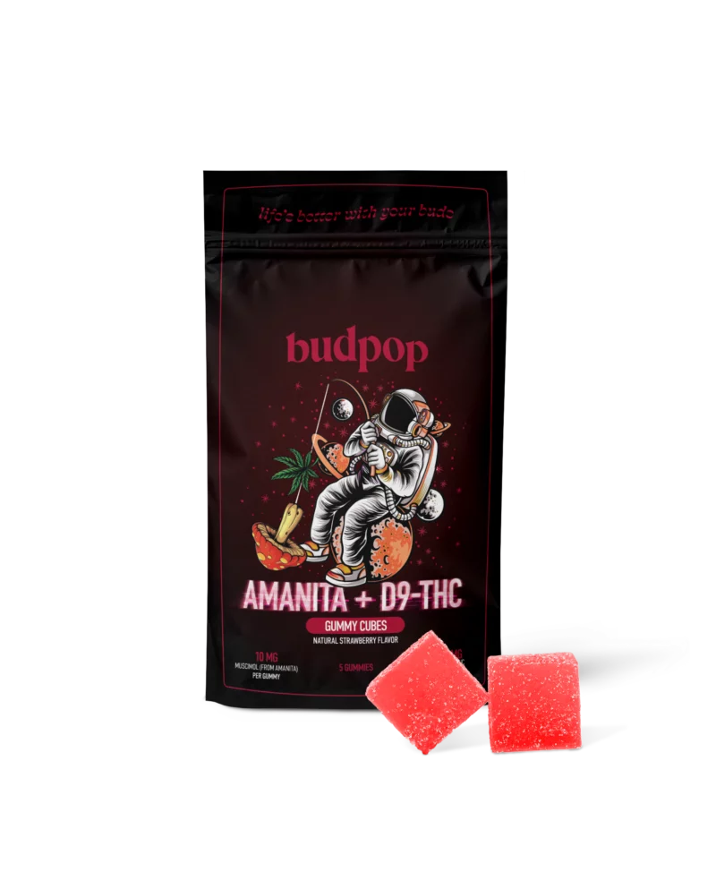 Amanita Muscaria Mushroom + D9 Gummies | BudPop