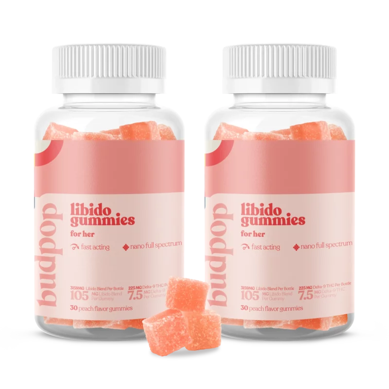 D9 + CBG + CBC + CBN Libido sex Gummies for Women | BudPop