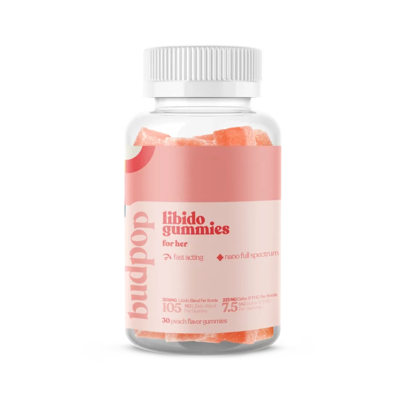 D9 + CBG + CBC + CBN Libido sex Gummies for Women | BudPop