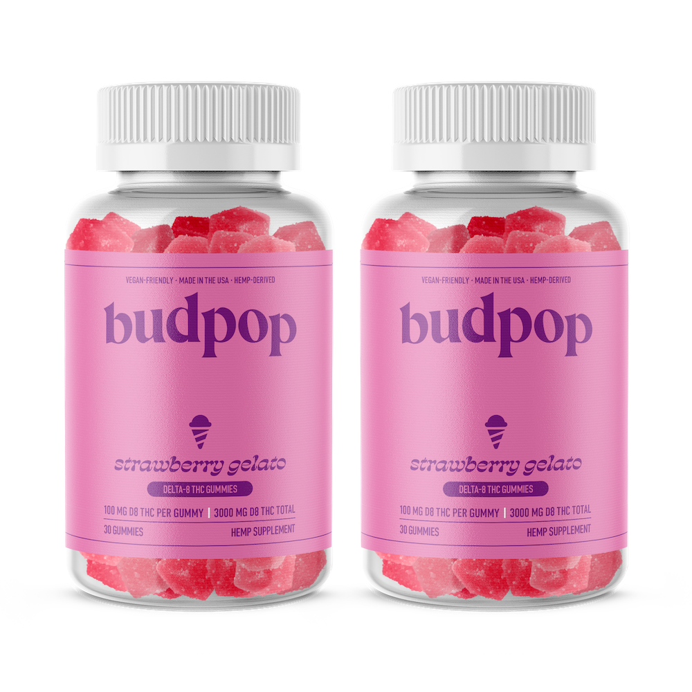 Strawberry Gelato Gummies (D8) Strawberry Gelato Gummies (D8) - Image 16