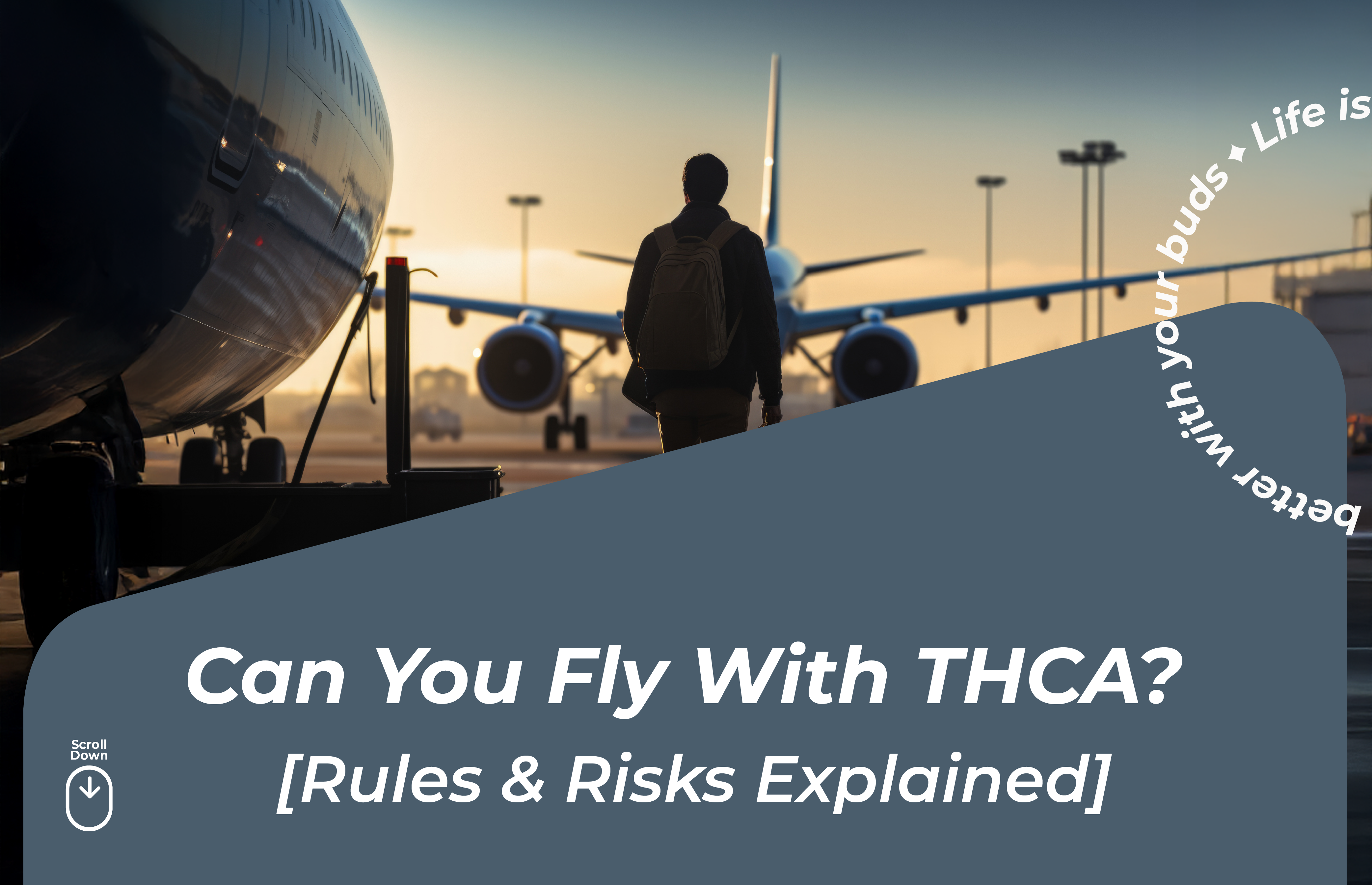 can you fly with thca